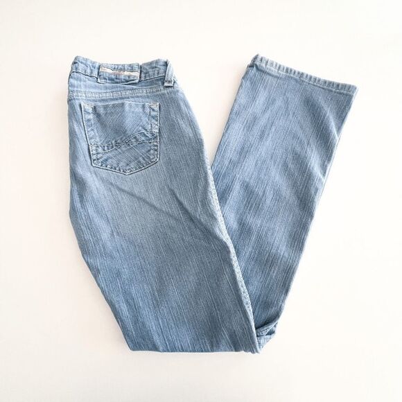 Wrangler 20X Womens Jeans Denim Houston Lowest Rise Slim Fit Blue Size 8 - Picture 1 of 11